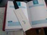 Daily Planning Elastic Book Mark 
